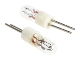 Oświetlenie wskaźnika 12 V Trzpienie przewodzące bezbarwna 1.89 lm RS PRO rozmiar T1