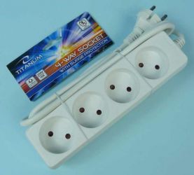 PS-4xGN 1,5mb Z FILTREM PP PRZEDŁUŻACZ