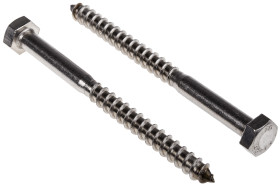 Wkręt, Stal nierdzewna, 8mm x 100mm