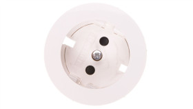 Berker R.1/R.3 Gniazdo Pojedyncze Z/U 16A Schuko Białe 47232089