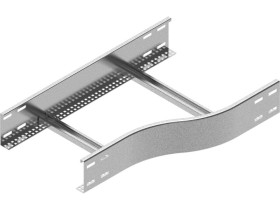 Redukcja drabinki RDPC600/500H100 N prawagrubość blachy 2,0mm 493660 BAKS
