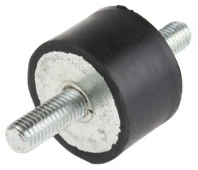 Mocowanie antywstrząsowe, M10, Ø 40mm, materiał: Guma naturalna 70Shore A, RS PRO