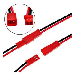 SZYBKOZŁĄCZKA DC Z PRZEWODEM JST-2P PARA