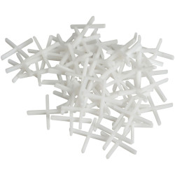 Faithfull 2-250 Tile Spacer Long Leg 2mm (Bag 250)