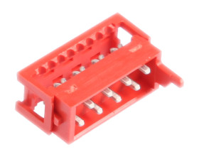 Złącze IDC 8-pinowe 2-rzędowe raster: 1.27mm Męski Montaż na kablu TE Connectivity