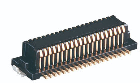 Gniazdo PCB 20 -pinowe 2 -rzędowe raster: 0.5mm typu płytka – płytka Proste SMD