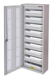 Rozdzielnica modułowa natynkowa 9x25 IP30 stalowa UNI SYSTEM 550-1450-250 M