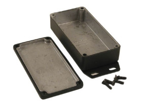 Obudowa Aluminium odlewane szerokość zew. 50 mm długość zew. 100 mm wys. zew. 27 mm Hammond IP65