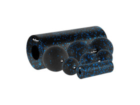 Zestaw wałek do masażu, mini roller, 2 piłki, 2...