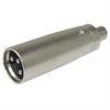XLR wtyk 3pin - RCA gniazdo