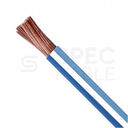 Kabel instalacyjny LgY / H05V-K 0,5mm2 jednożyłowy niebiesko-biały 300/500V giętki linka HELU (Helukabel)