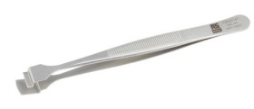 Pęseta, dł. 125, antymagnetyczna, materiał: Stal nierdzewna, RS PRO