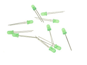 DIODA LED 5mm zielona (10szt) /264