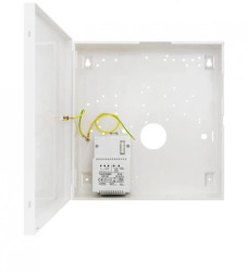 Obudowa metalowa z transformatorem 16/18VAC 2,2/2A z miejscem na akumulator 7Ah 280x295x84mm AWO171 DSC BOX