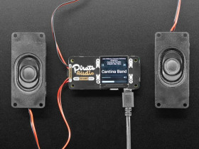 Adafruit Pirate Audio: 3W Stereo Speaker Amp for Raspberry Pi