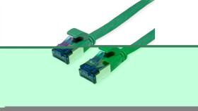 Patchkabel Value Ftp, Cat.6A (Class Ea), Extra Plat, Groen, 1 M