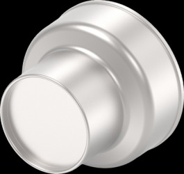 Shielding sleeve, stainless steel, 1-2141263-3