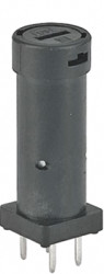 Fuse holder, 5 x 20 mm, 10 A, 250 V, PCB mounting, 3101.0040