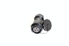 Złącze wielostykowe przemysłowe 3-pinowe Montaż na kablu Gniazdo RS PRO