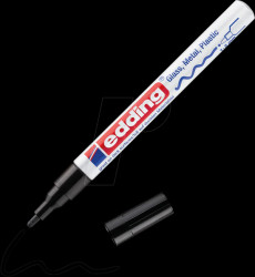 4-751-9-001 Gloss paint marker, 1 - 2 mm, black