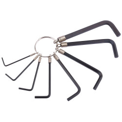 Draper 33653 Imperial Hexagon Key Set (8 Piece)