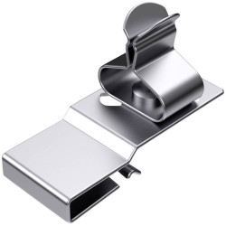 Hebotec 1025-121C HSE 1,5 - 3 Fastener Cable Clips Black Plastic