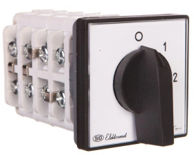 Łącznik krzywkowy 0-1-2 5P 40A IP65 Łuk 40-32 924019