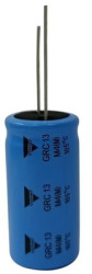 Electrolytic capacitor, 100 µF, 35 V (DC), ±20 %, radial, pitch 5 mm, Ø 6.3 mm, GRC00BA1011VTFL