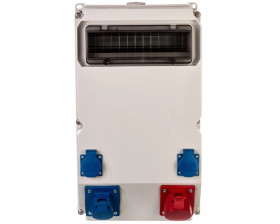 Rozdzielnica stacjonarna KOSZALIN 16A/5P 16A/3P 2GS M40 IP44 BEZ ZAB 90298522W