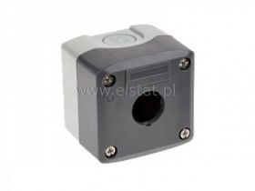 Kaseta sterownicza 1 przyciskowa szara 68x68x52mm