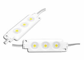 Moduł LED-5050 3 diody, światło zimne białe, hermetyczny LX L178