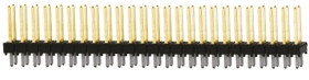 Złącze szpilkowe 50-pinowe TSW raster: 2.54 mm Prosty 2-rzędowe Samtec Otwór przelotowy 550 V Bez osłony