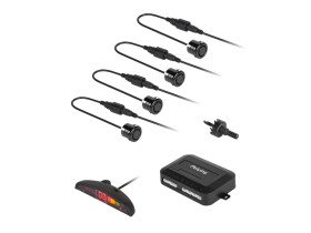 Samochodowe czujniki parkowania z wyświetlaczem (tył) Peiying – czarne