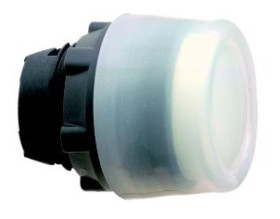 Główka przyc. biała kryta O 22, z sam. powr. -bez ozn. ZB5AP18