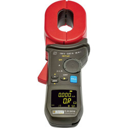 Chauvin Arnoux P01122018 C.A 6418 Earth meter measures A &amp; &#x3A9; OLED display