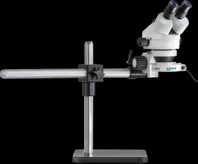 OZL 963 Stereomicroscope, 0,7x/4,5x, trinocular, with stand