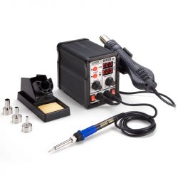 898D stacja lutownicza + HOT-AIR gorące powietrze 2w1 Zaoxin