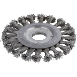 Wolfcraft 2148000 Steel Wire Disc Brush &#xD8;115x22.2mm 1pc Durable