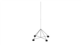 Maszt Na Czworonogu Do Zwodów Poziomych Wysokich 6M Aluminium/Ocynk Ogniowy...