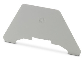 Płytka rozdzielająca Płyta partycji Phoenix Contact Bloki zaciskowe do szyny DIN