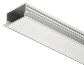 Profil LED wpuszczany, biały opal, 1190 Häfele Lighting, 83372983