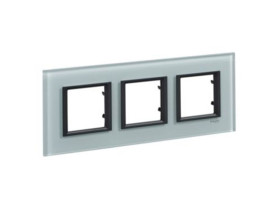 UNICA CLASS Ramka 3 potrójna grey glass MGU68.006.7C3 SCHNEIDER ELECTRIC