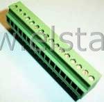 Listwa montaż. pionowa 16-zacisk. żeńska r = 3,8