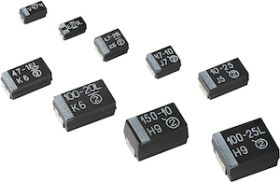 TR3 Solid Tantalum Surface Mount Chip Capacitors TANTAMOUNT&#8482;, Molded Case, Low ESR