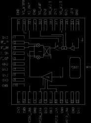 E-Band Low Noise Downconverter SiP 81 - 86 GHz