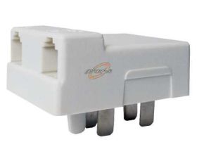 TELEFONICZNE PRZEJŚCIE PL-USA 2xGNIAZDO 6P4C