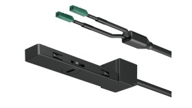 Moduł Zasilający, Czarny, 1 M, 240 W, Häfele Lighting Onecable, 83368354