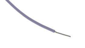 Przewód Do Urządzeń Ptfe Ptfe Fioletowy, 100M 0,08 Mm2 7/0,12 Mm, 300 V, -75...