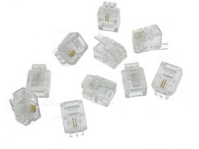 Wtyk RJ11 6P2C (15szt)