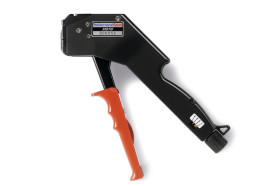 Pistolet do opasek kablowych Metal, tworzywo sztuczne Narzędzie do opasek zaciskowych HellermannTyton